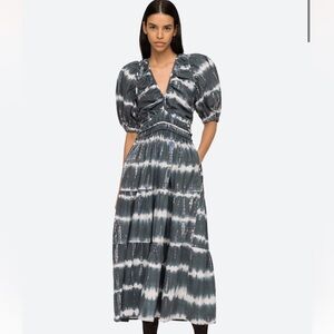 Sea Tie-Dye Nadia Dress Size Small